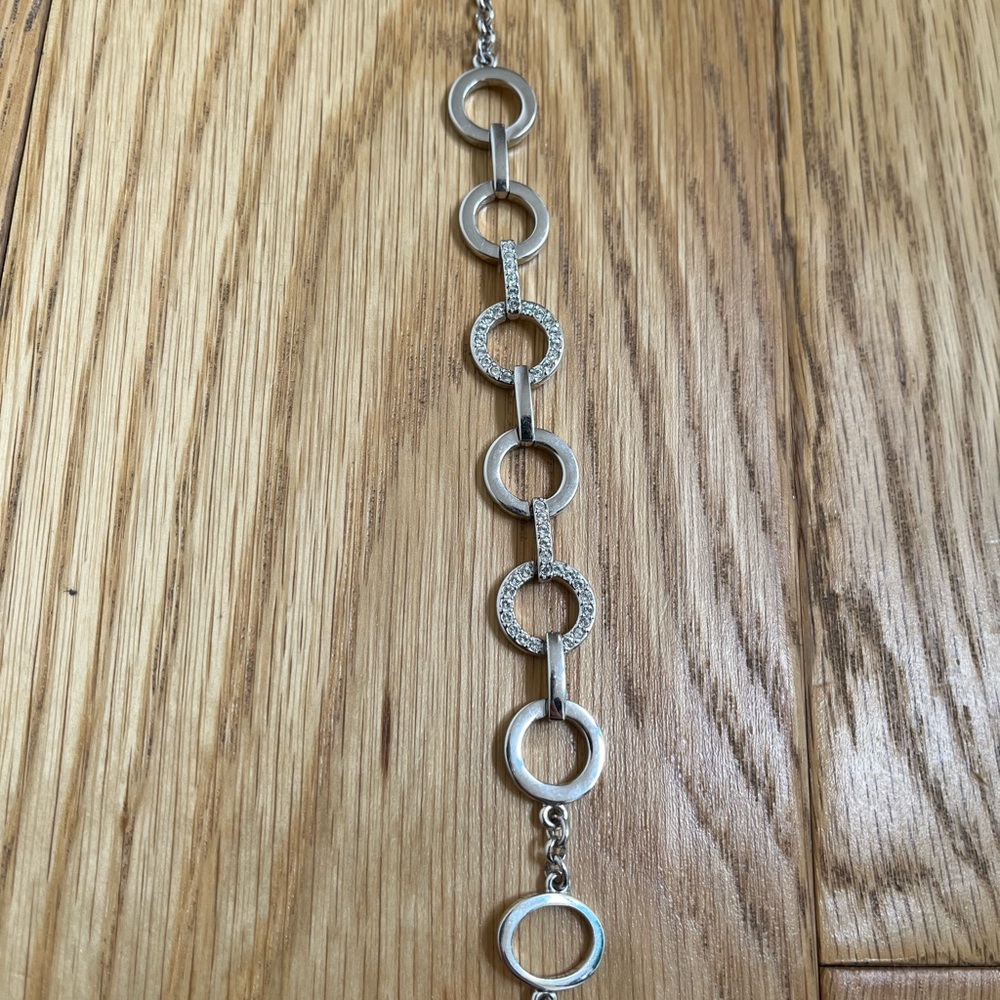 Swarovski Circle-Link Bracelet